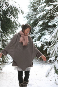 poncho fra tina wodstrup