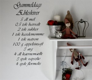 Pynt med julewallstickers