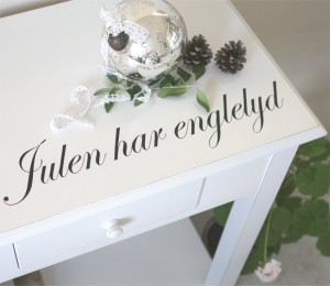 wallstickers til jul