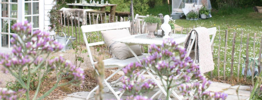 Sådan indretter du en hyggelig terrasse