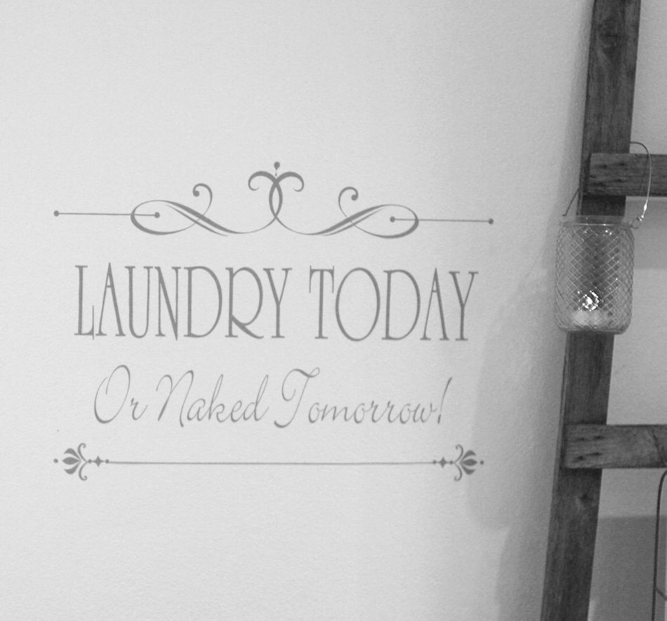 Wallsticker Laundry today Wallsticker Laundry today