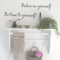 Wallstickers Be true to yourself Wallstickers Be true to yourself