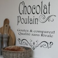 Køkken wallsticker Chocolat Poulain