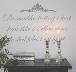 De smukkeste ting i livet