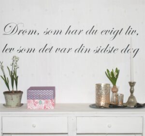Drøm som har du evig liv