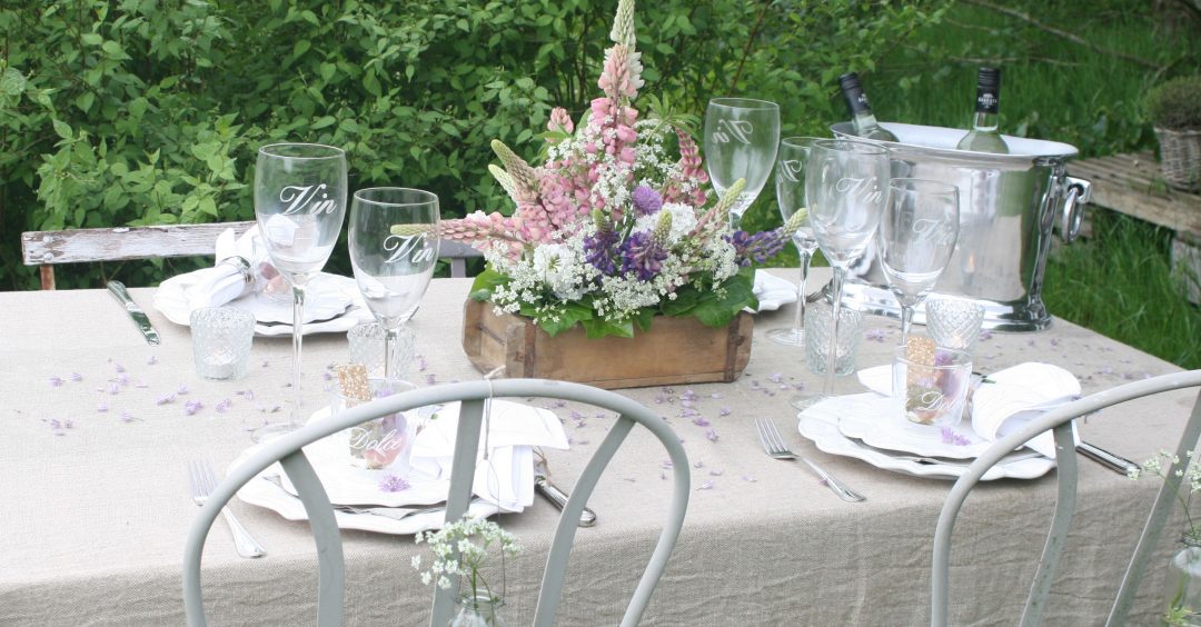 pynt et sommerbord