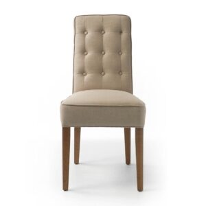 Spisebordsstol - Cape Breton Dining Chair, linen, flax - Bestillingsvare