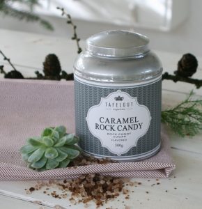 Kandis sukker med caramel