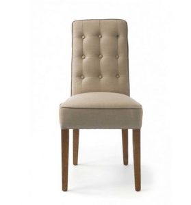 Spisebordsstol - Cape Breton Dining Chair, linen, flax - Bestillingsvare