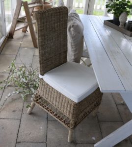 Spisebordsstol - St. Malo dining chair INKL. Hynde - BESTILLINGSVARER