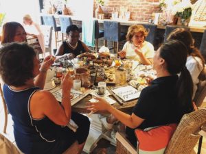 rund cafebord