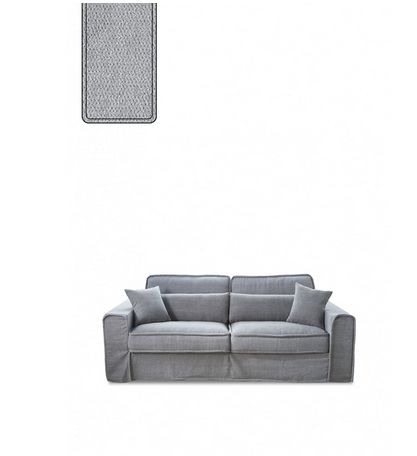 Sofa – Metropolis Sofa 3,5 eller 2,5 seater, washed cotton, platinum BESTILLINGSVARER Sofa – Metropolis Sofa 3,5 eller 2,5 seater, washed cotton, platinum BESTILLINGSVARER