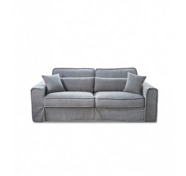Sofa – Metropolis Sofa 3,5 eller 2,5 seater, washed cotton, grey BESTILLINGSVARER Sofa – Metropolis Sofa 3,5 eller 2,5 seater, washed cotton, grey BESTILLINGSVARER