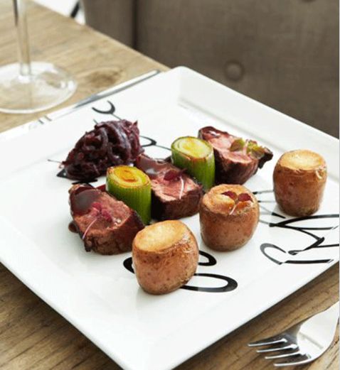 Tallerken - Buon Appetito Square Plate 26 x 26. 8 STK. BESTILLINGSVARER Tallerken - Buon Appetito Square Plate 26 x 26. 8 STK. BESTILLINGSVARER