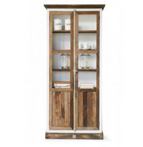 Vitrineskab - Driftwood Glass Cabinet BESTILLINGSVARER