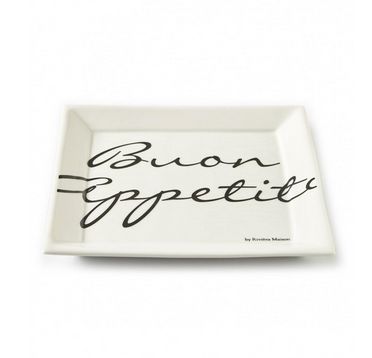 Tallerken - Buon Appetito Square Plate 22 x 22 cm 12 STK. BESTILLINGSVARER Tallerken - Buon Appetito Square Plate 22 x 22 cm 12 STK. BESTILLINGSVARER