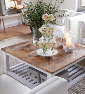 Sofabord - Château Chassigny Coffee Table 90x90cm BESTILLINGSVARER