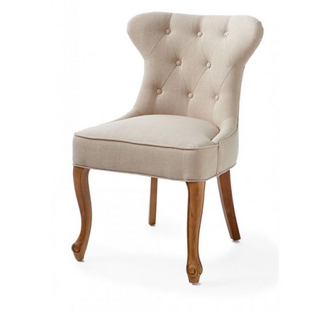 Spisebordsstol - George Dining Chair, linen flax BESTILLINGSVARER Spisebordsstol - George Dining Chair, linen flax BESTILLINGSVARER