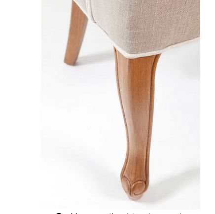 Spisebordsstol - George Dining Chair, linen flax BESTILLINGSVARER Spisebordsstol - George Dining Chair, linen flax BESTILLINGSVARER