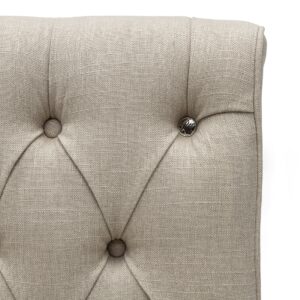 Spisebordsstol - Hampton Classic Dining Chair, linen, flax BESTILLINGSVARER