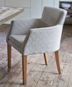 Spisebordsstol - Waverly Dining Armchair linen Flax BESTILLINGSVARER