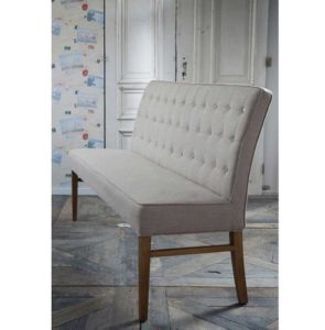 Spisebords bænk - Cape Breton Bench 168 cm, linen - BESTILLINGSVARER