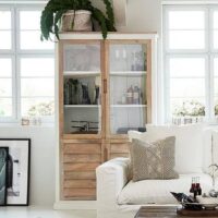 Vitrineskab - Pacifica Glass Cabinet - BESTILLINGSVARER Vitrineskab - Pacifica Glass Cabinet - BESTILLINGSVARER
