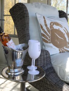 Have lænestol - Outdoor Rustic Rattan Nicolas Wing Chair BESTILLINGSVARER