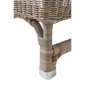 Have lænestol - Outdoor Rustic Rattan Nicolas Wing Chair BESTILLINGSVARER