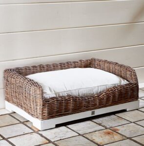 Hundekurv -  Rustic Rattan Classic Dog Basket L