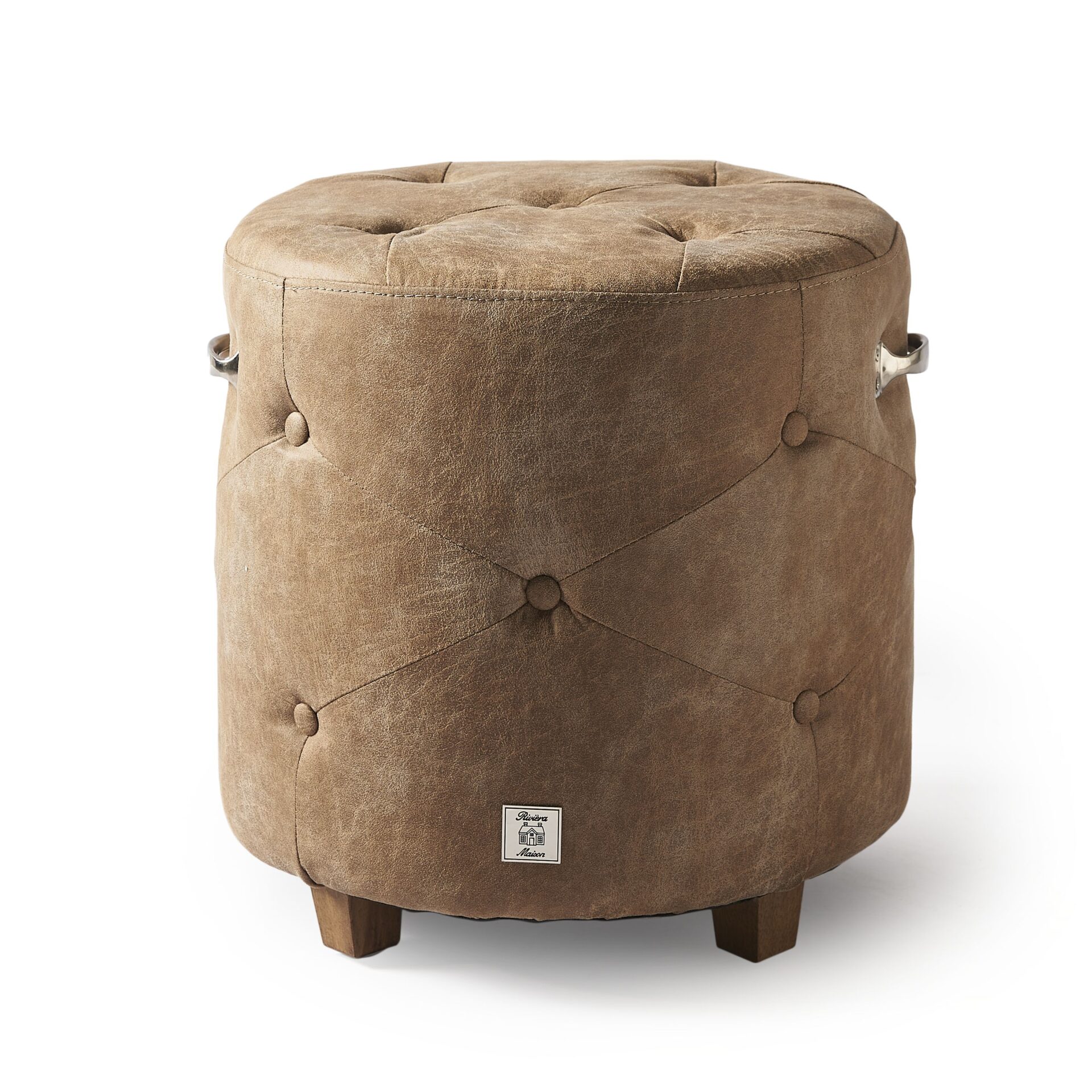 Siddepuf - Bowery Footstool Pellini Camel BESTILLINGSVARER Siddepuf - Bowery Footstool Pellini Camel BESTILLINGSVARER