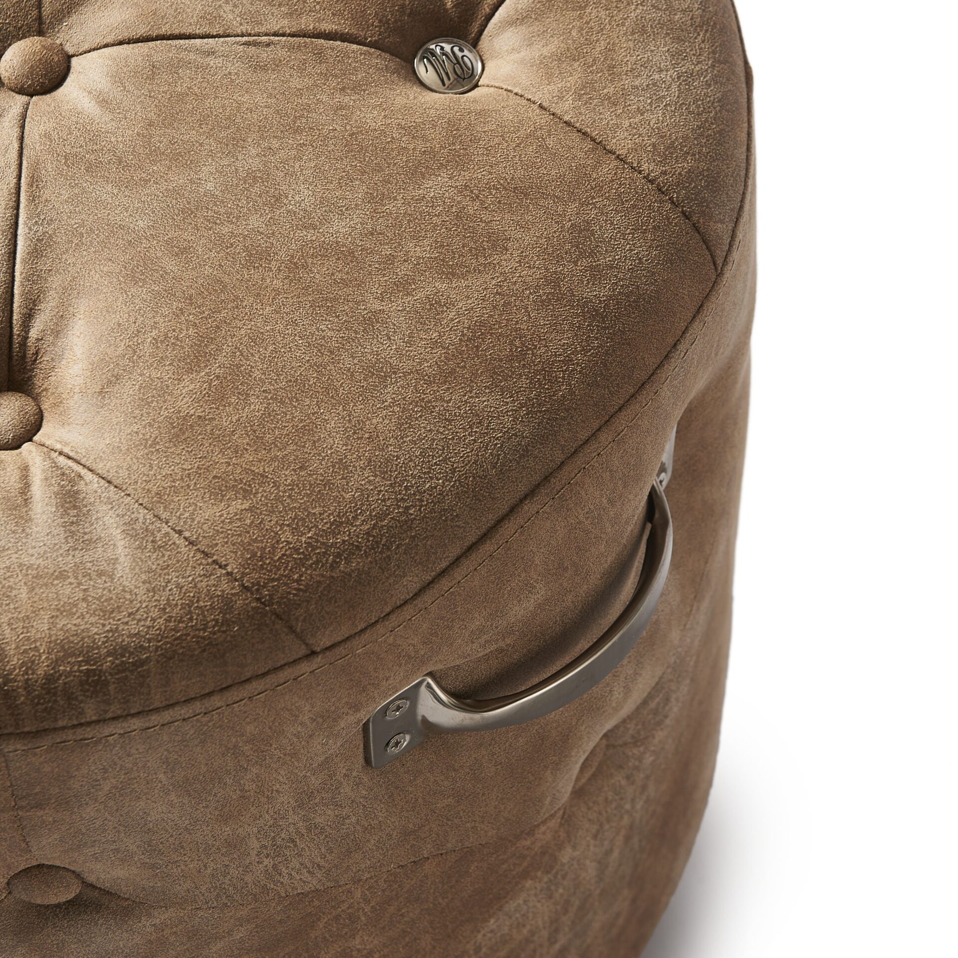 Siddepuf - Bowery Footstool Pellini Camel BESTILLINGSVARER Siddepuf - Bowery Footstool Pellini Camel BESTILLINGSVARER