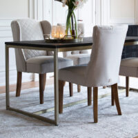 Spisebordsstol - William Dining Chair Flanders Flax BESTILLINGSVARER