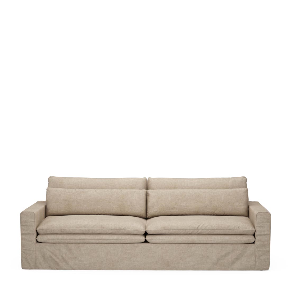 Sofa - Continental Sofa, Natural, Washed Cotton BESTILLINGSVARER Sofa - Continental Sofa, Natural, Washed Cotton BESTILLINGSVARER