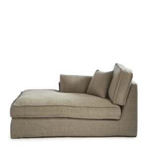 Modulsofa – Metropolis Chaise Longue Left, washed cotton BESTILLINGSVARER