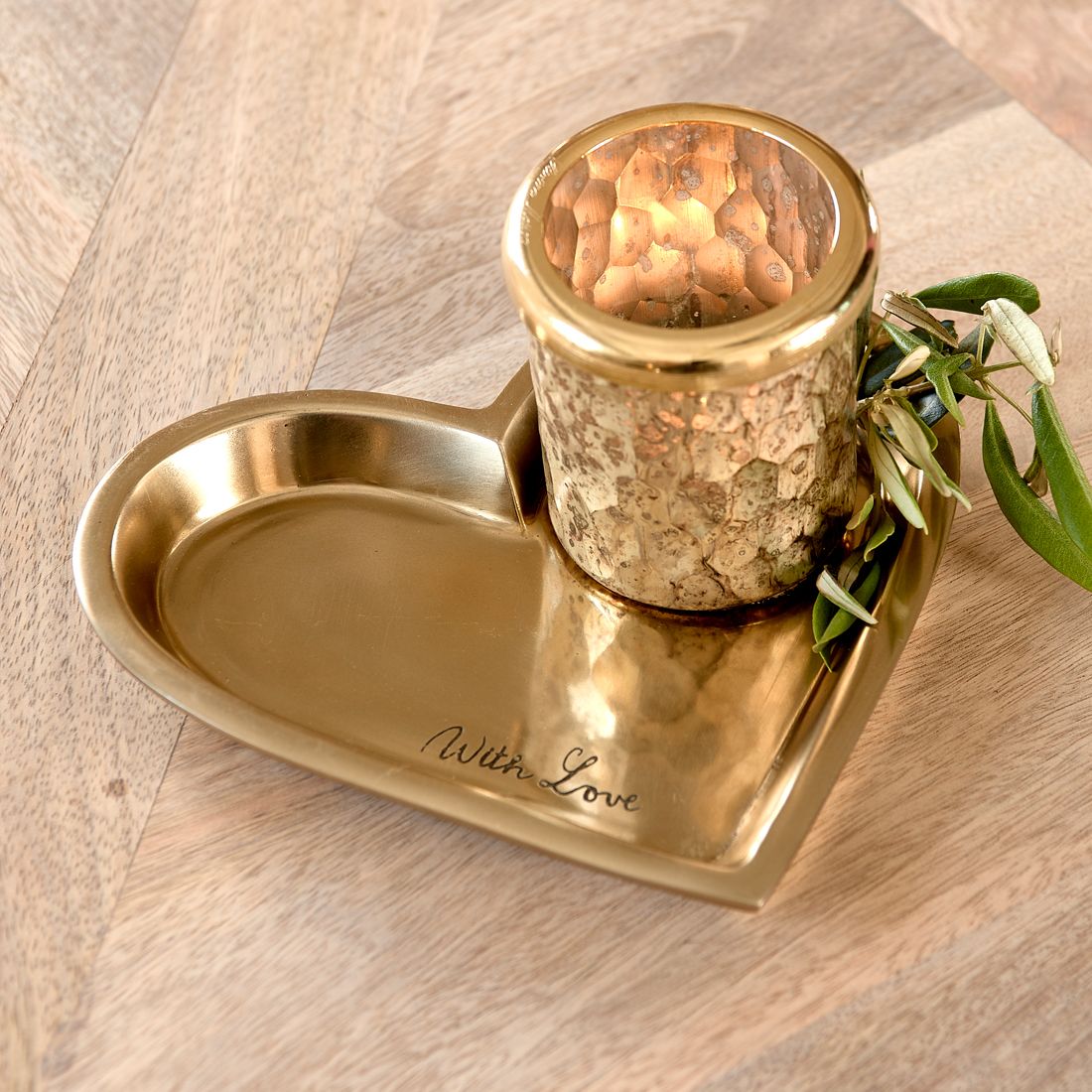 Lille hjertefad - Lovely Heart Mini Serving Tray
