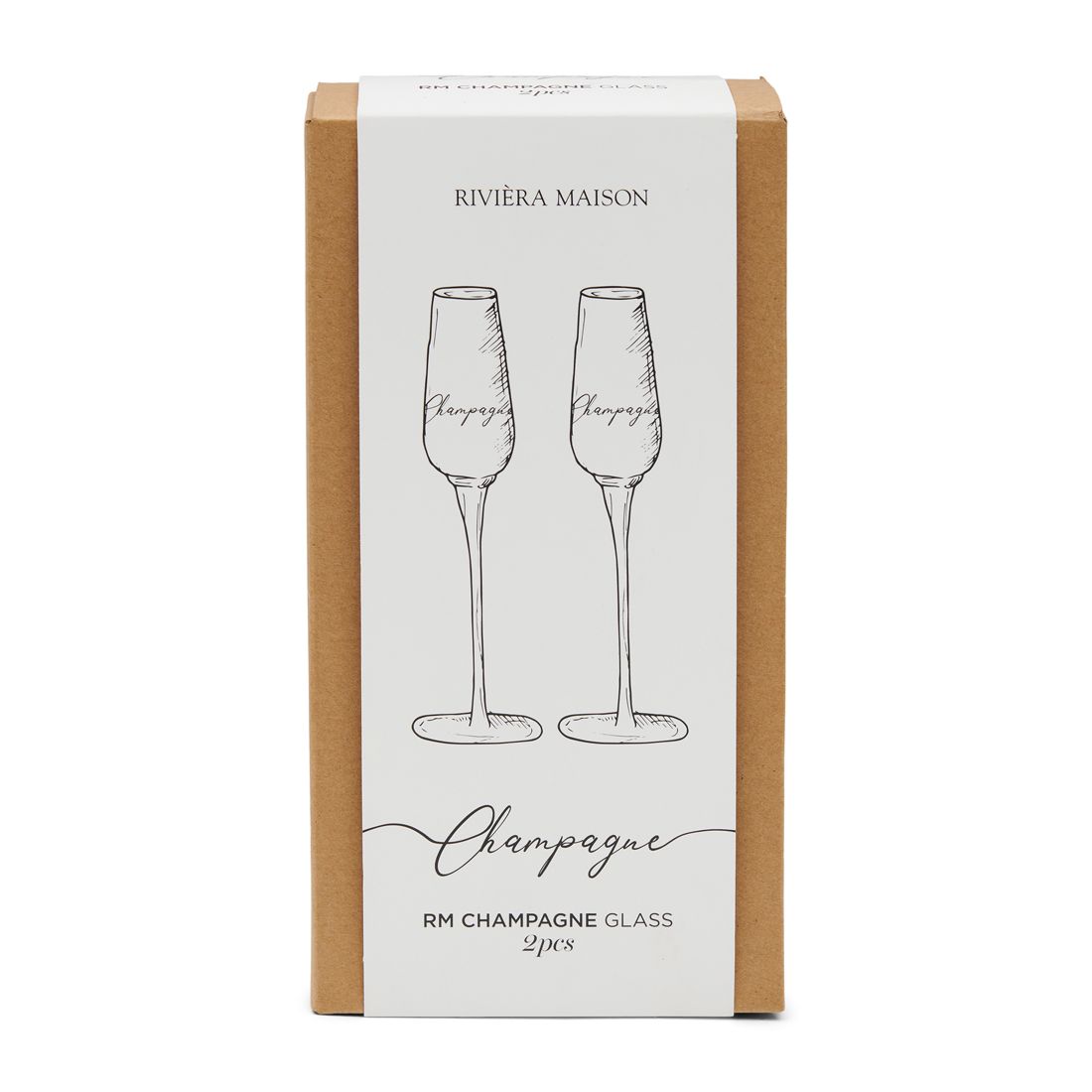 Champagneglas - RM Champagne Glass 2 stk. Champagneglas - RM Champagne Glass 2 stk.
