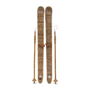 Ski sæt - Rustic Rattan Ski Set 1 SÆT TILBAGE