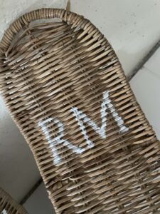 Ski sæt - Rustic Rattan Ski Set 1 SÆT TILBAGE