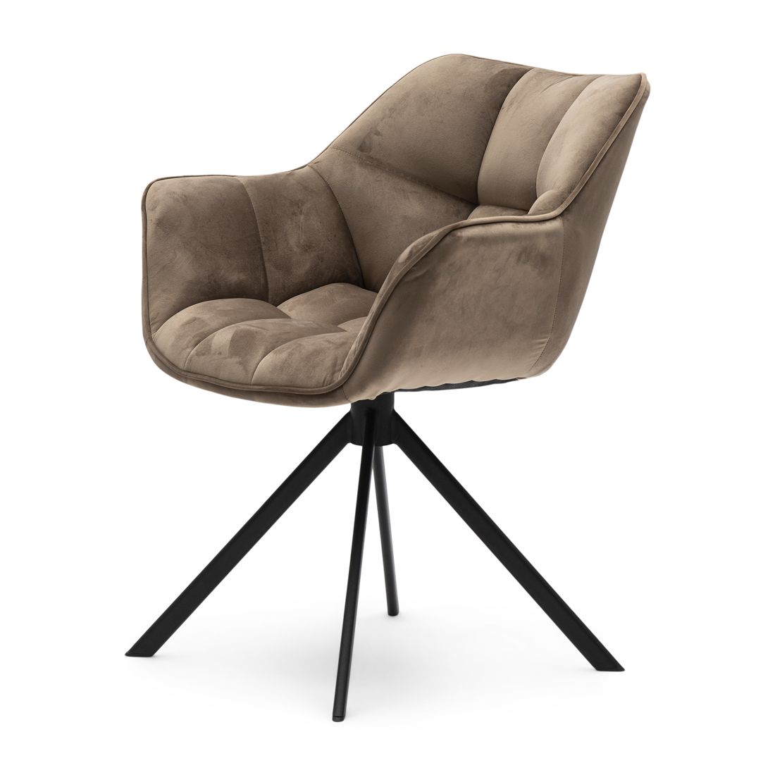Spisebordsstol - Carnaby Dining Armchair, velvet III, golden mink BESTILLINGSVARER Spisebordsstol - Carnaby Dining Armchair, velvet III, golden mink BESTILLINGSVARER