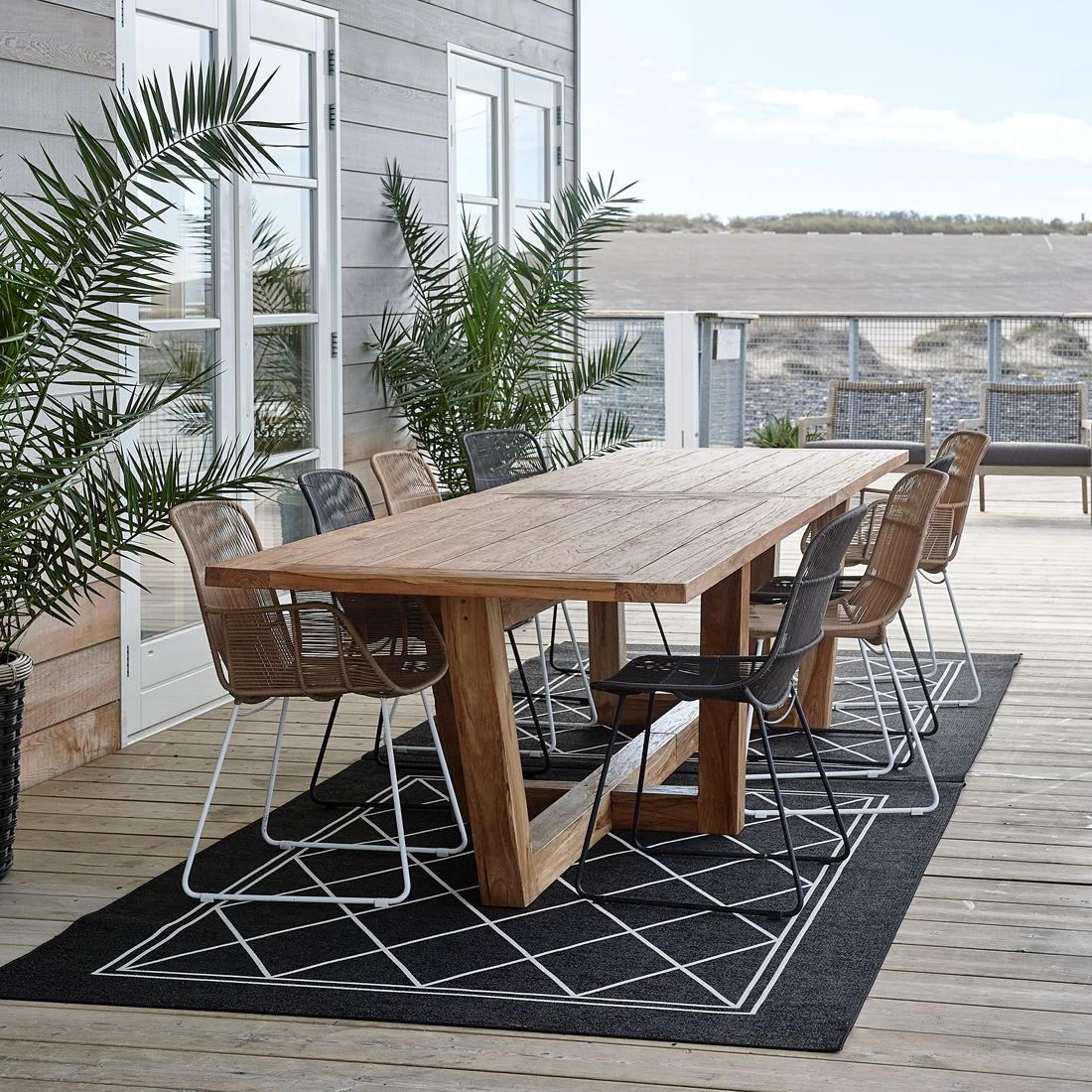 Havebord - Tanjung Outdoor Dining Table 400x100 BESTILLINGSVARER Havebord - Tanjung Outdoor Dining Table 400x100 BESTILLINGSVARER