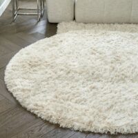Gulvtæppe - Cecil Rug Cream Dia 200