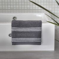 Vaskeklud - Serene Washcloth anthracite