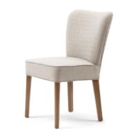 Spisebordsstol - Louise Dining Chair, mouliné linen, fabulous flax BESTILLINGSVARER