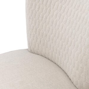 Spisebordsstol - Louise Dining Chair, mouliné linen, fabulous flax BESTILLINGSVARER