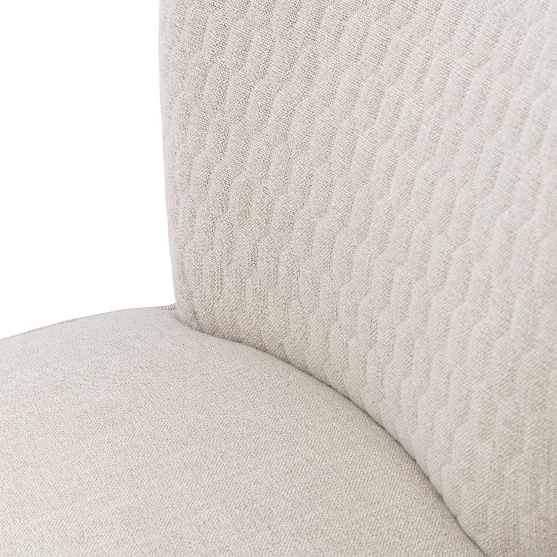 Spisebordsstol - Louise Dining Chair, mouliné linen, fabulous flax BESTILLINGSVARER Spisebordsstol - Louise Dining Chair, mouliné linen, fabulous flax BESTILLINGSVARER