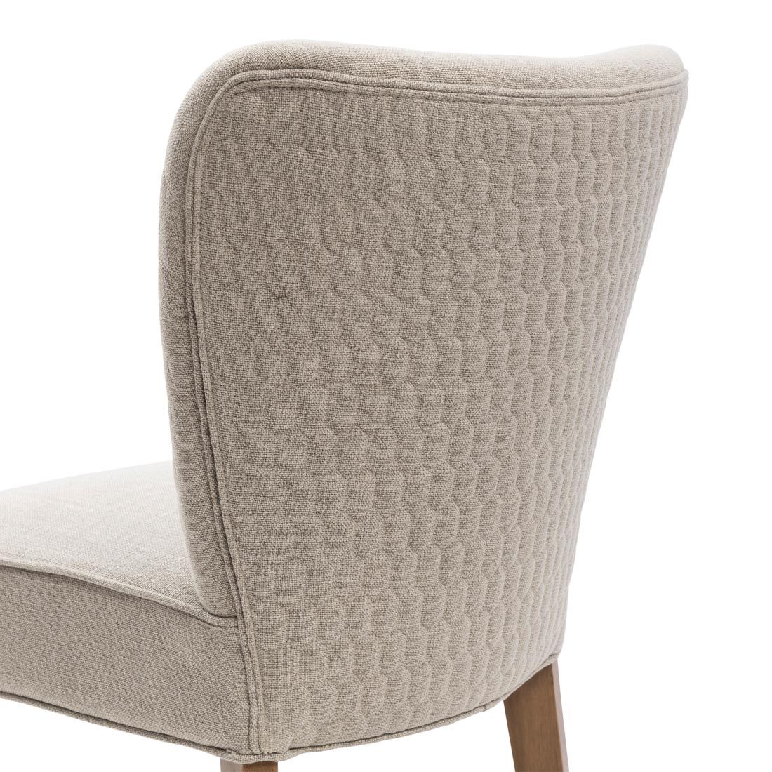 Spisebordsstol - Louise Dining Chair, mouliné linen, fabulous flax BESTILLINGSVARER Spisebordsstol - Louise Dining Chair, mouliné linen, fabulous flax BESTILLINGSVARER