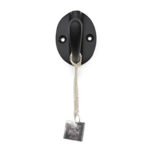 lille knage sort - small kitchen hook black s