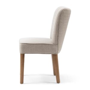 Spisebordsstol - Louise Dining Chair, mouliné linen, fabulous flax BESTILLINGSVARER