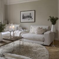 Modulsofa - Stephen Corner Arm Rich, rich tweed, antique white Modulsofa - Stephen Corner Arm Rich, rich tweed, antique white